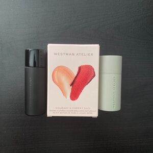 Westman Atelier Squeaky & Cheeky Duo II - Lip Balm & Blush Stick - Nana Bichette